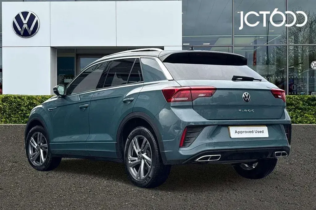 Used VW T-Roc R-line 150 HP (110 kW) 2023 Blue SUV
