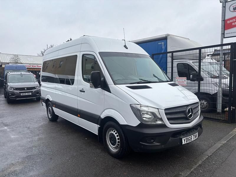 Used Mercedes Sprinter 138 HP (101 kW) 2018 White Van