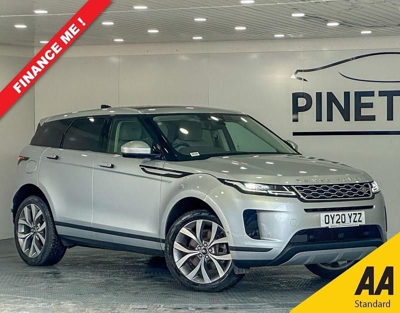 Silver Used 2020 Land Rover Range Rover evoque HSE SUV | £21,999 (A bit pricey) - Image 1/3