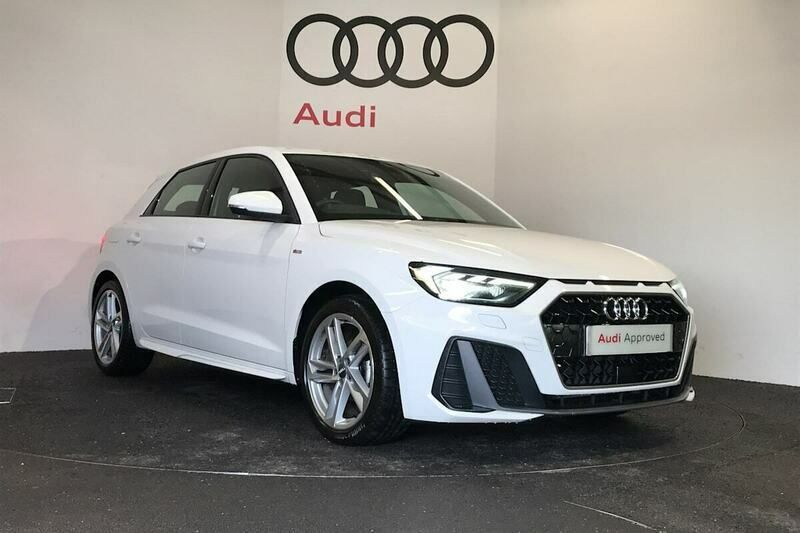 Used Audi A1 S-Line 94 HP (69 kW) 2020 White Hatchback