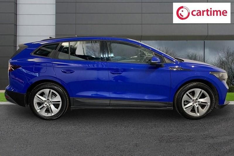 Used Skoda Enyaq iV ecoSuite 131 kW (179 HP) 2022 Blue SUV
