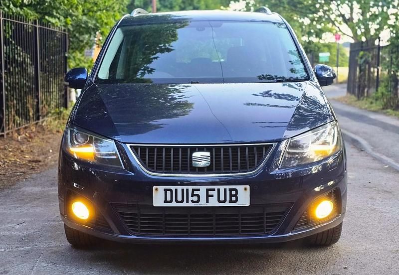 Used Seat Alhambra SE 177 HP (130 kW) 2015 Blue MPV
