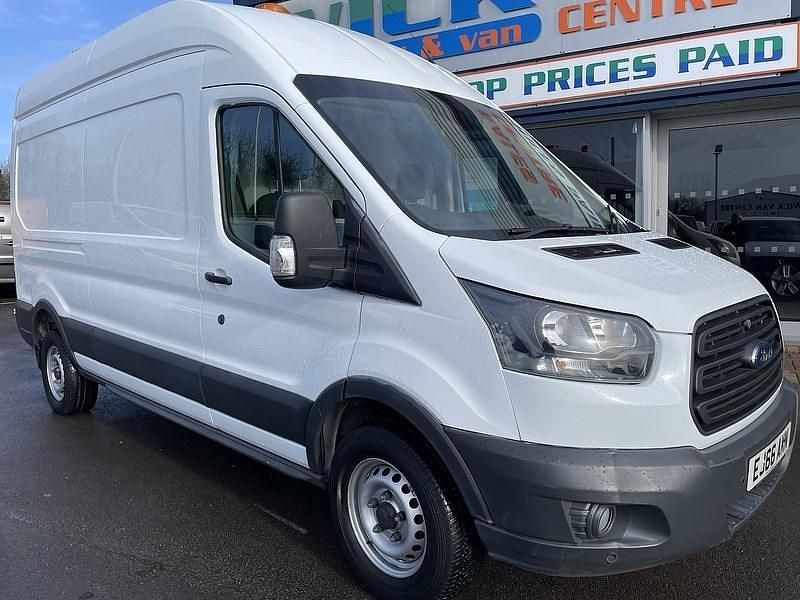Used Ford Transit 105 HP (77 kW) 2016 White Van