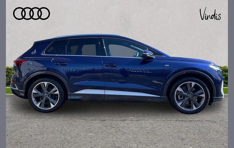 Used Audi Q4 e-tron S-Line 206 kW (281 HP) 2025 Blue SUV