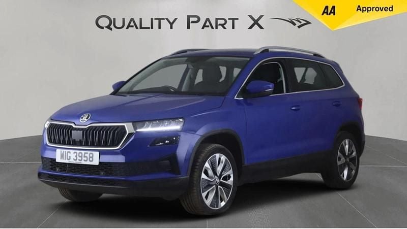 Used Skoda Karoq SE L 150 HP (110 kW) 2023 Blue SUV