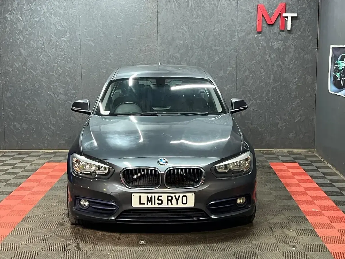 Used BMW 118 Sport Line 134 HP (98 kW) 2015 Grey Hatchback