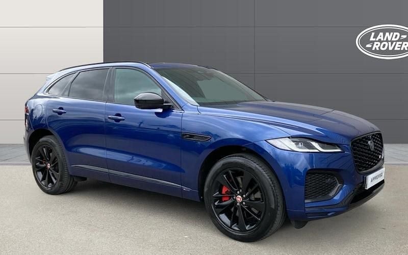 Used Jaguar F-Pace R-Dynamic 404 HP (297 kW) 2021 Blue SUV