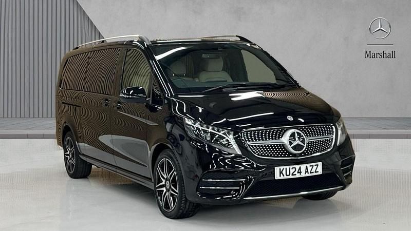 Black Used 2024 Mercedes V300 AMG line MPV | £65,280 (Fair price) - Image 1/4
