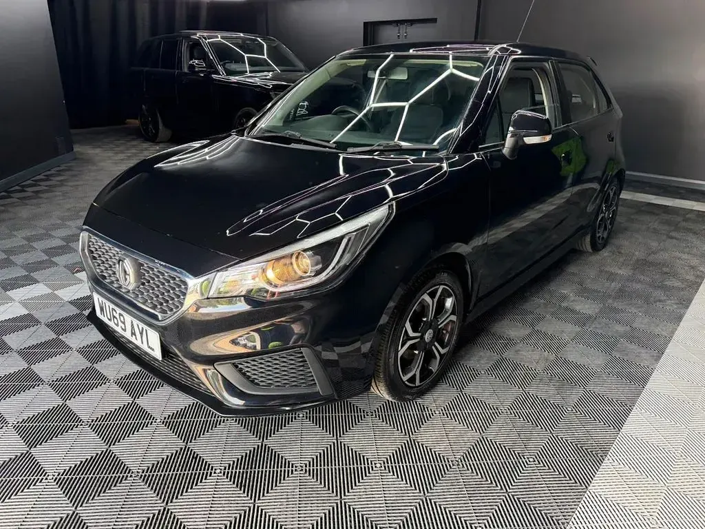 Used MG MG3 Excite 106 HP (77 kW) 2019 Black Hatchback