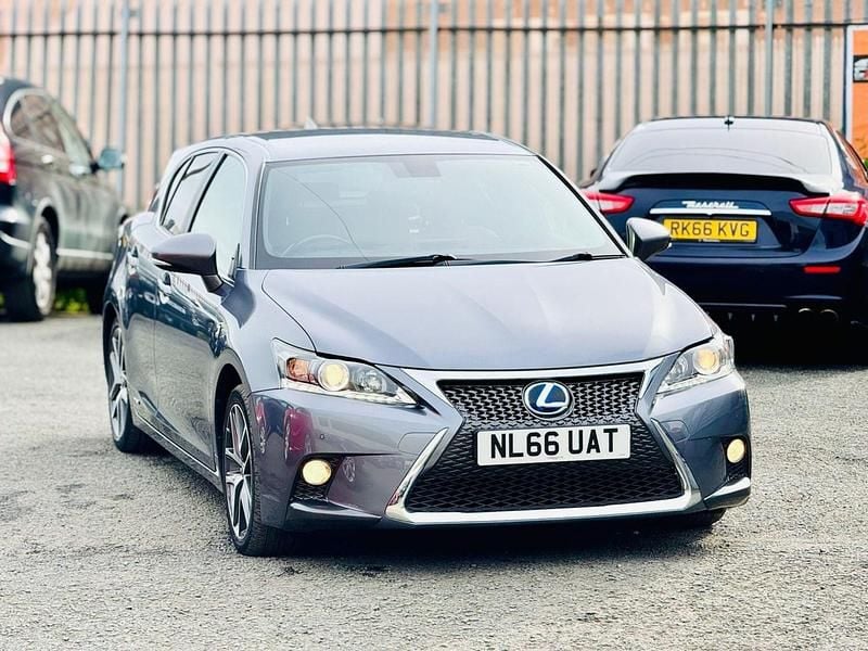 Grey Used 2016 Lexus CT200h Sport Line Hatchback | £10,999 (Fair price) - Image 1/3