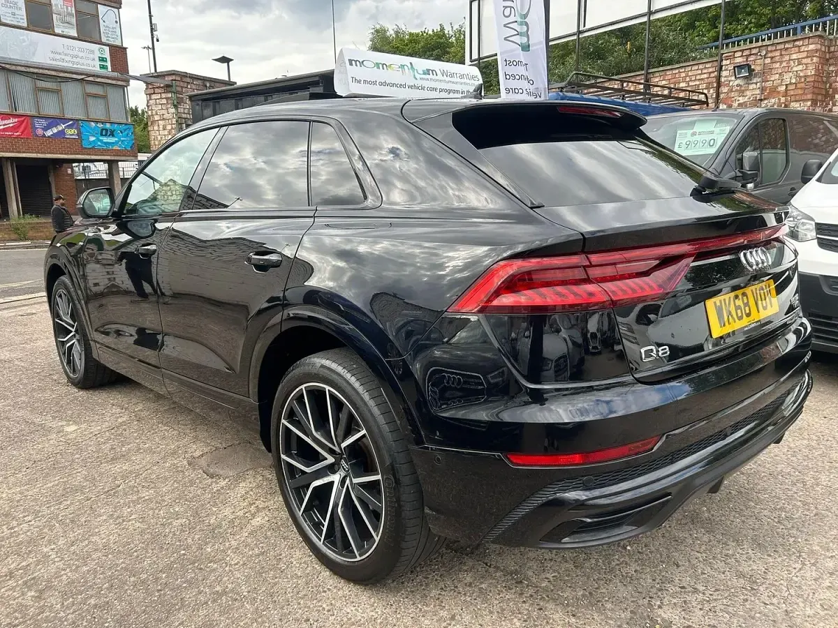 Used Audi Q8 Advanced 286 HP (210 kW) 2018 Black SUV