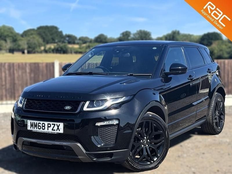 Black Used 2018 Land Rover Range Rover evoque HSE Dynamic Estate | £18,450 (Good price) - Image 1/4