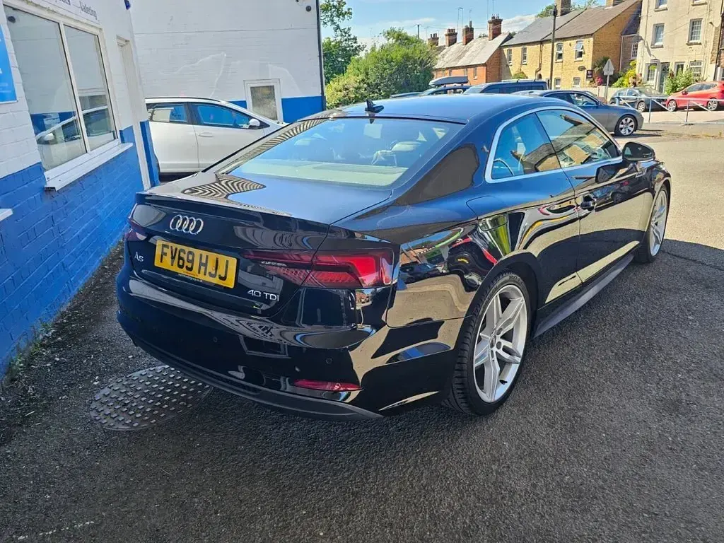 Used Audi A5 S-Line 190 HP (139 kW) 2019 Black Coupe