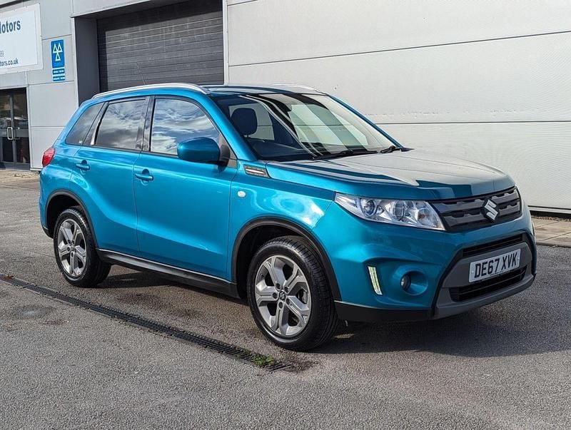 Turquoise Used 2017 Suzuki Vitara SZ-T Hatchback | £9,995 (Fair price) - Image 1/4