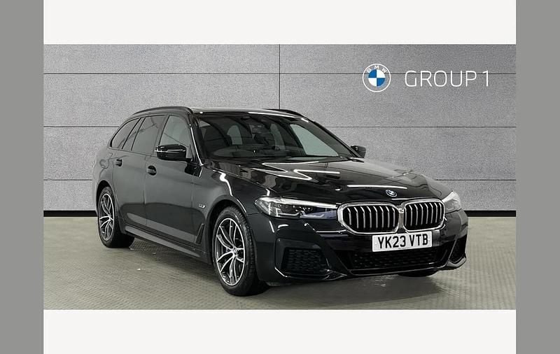 Used BMW 530e M Sport 292 HP (214 kW) 2023 Black Estate