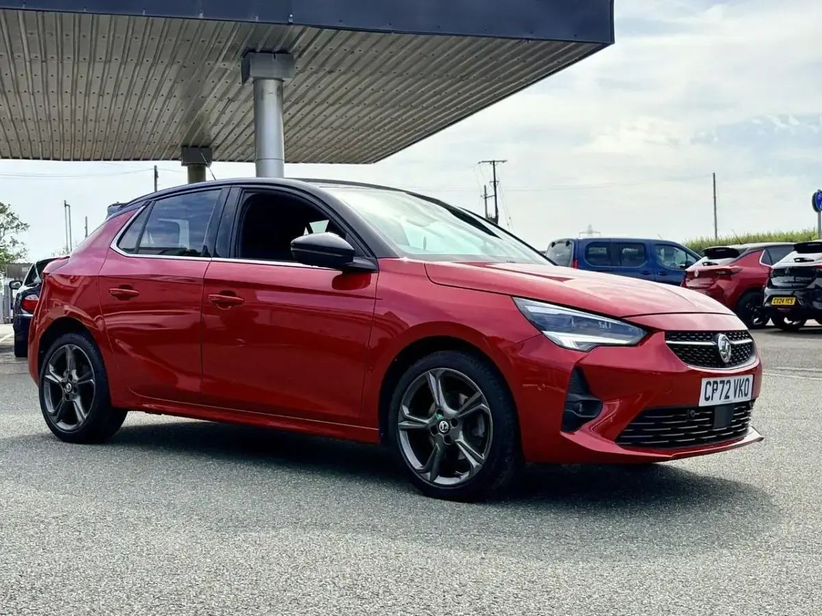 Used Vauxhall Corsa Ultimate 128 HP (94 kW) 2023 Red Hatchback