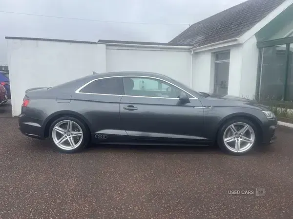 Used Audi A5 S-Line 190 HP (139 kW) 2017 Grey Coupe