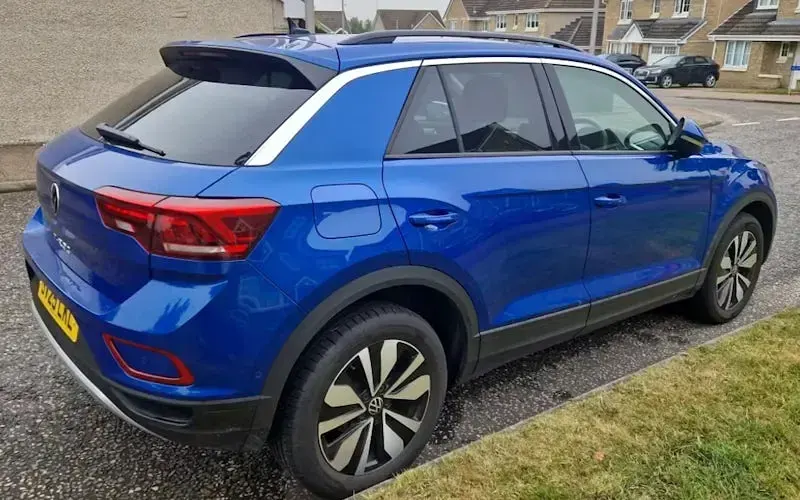 Used VW T-Roc Match 150 HP (110 kW) 2025 Blue SUV