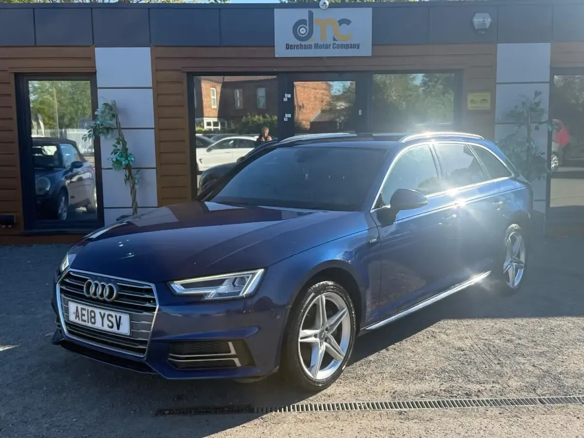 Usado Audi A4 S-Line 190 HP (139 kW) 2018 Azul Carrinha