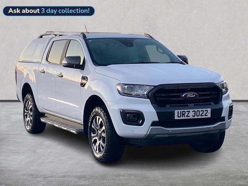 White Used 2022 Ford Ranger Wildtrack Pickup | £17,499 (Good price) - Image 1/4