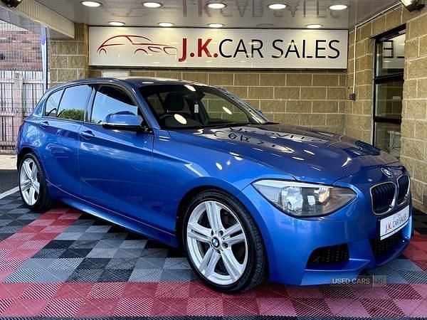 Used BMW 116 M Sport 114 HP (83 kW) 2012 Blue Hatchback
