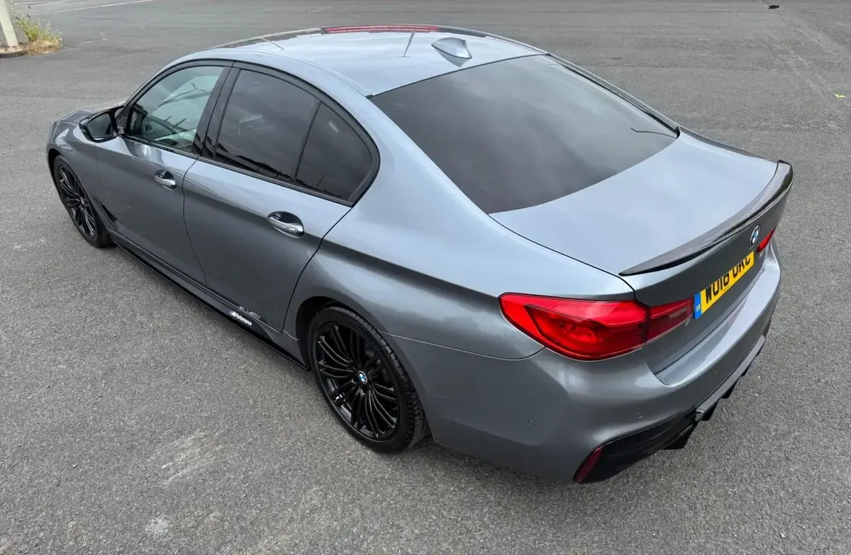 Used BMW 520 M Sport 2018 Blue Sedan