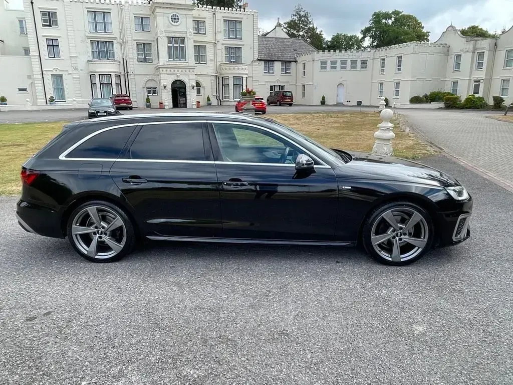 Used Audi A4 S-Line 163 HP (119 kW) 2019 Black Estate