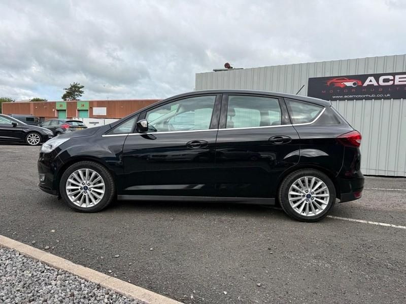 Second-hand Ford C-MAX Titanium 120 CP (88 kW) 2017 Negru Monovolum