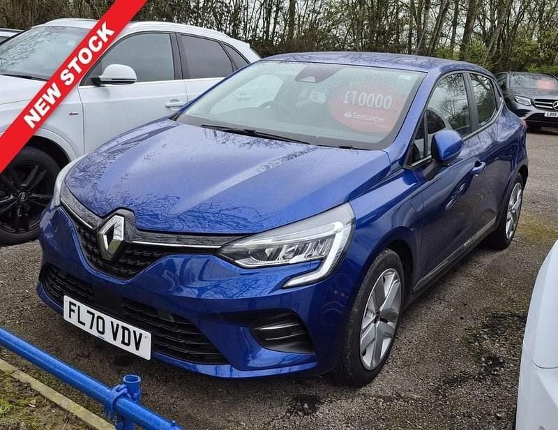 Used Renault Clio V Play 72 HP (52 kW) 2020 Blue Hatchback