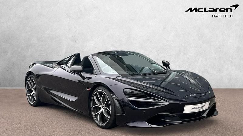 Used McLaren 720S 720 HP (529 kW) 2019 Black Cabriolet