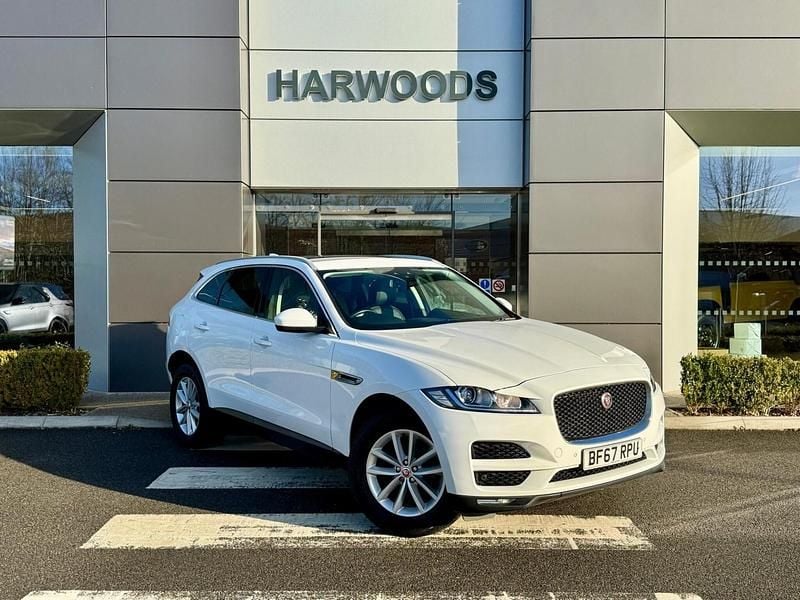 White Used 2017 Jaguar F-Pace Prestige SUV | £13,990 (Fair price) - Image 1/4