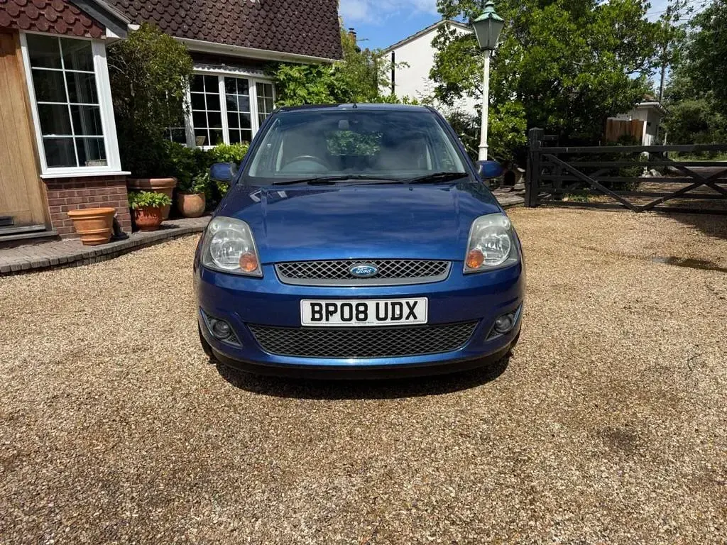 Used Ford Fiesta Zetec 2008 Blue Hatchback