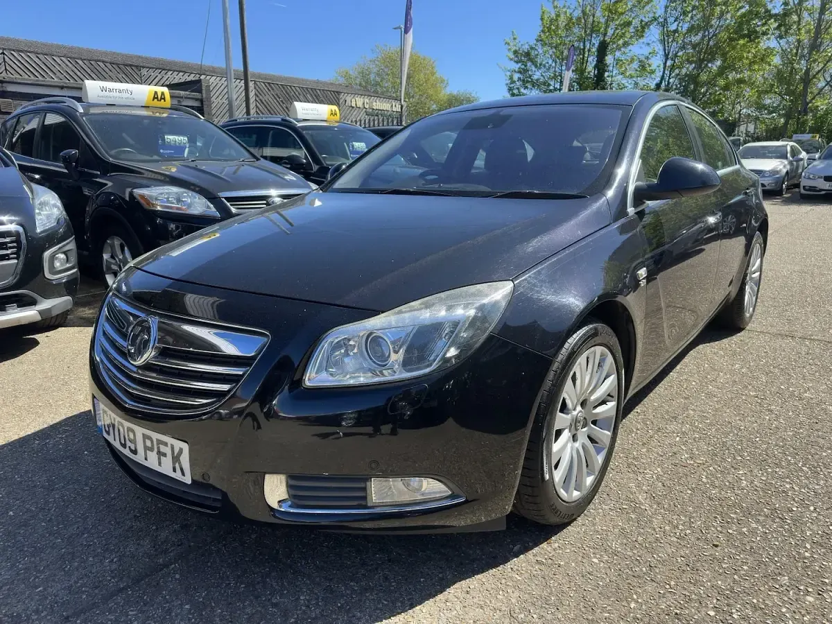 Used Vauxhall Insignia Elite 160 HP (117 kW) 2009 Black Hatchback