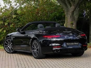 New Mercedes SL43 AMG Premium 421 HP (309 kW) 2025 Black Cabriolet
