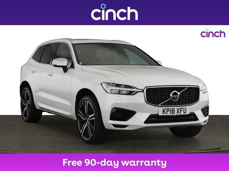 White Used 2018 Volvo XC60 R-Design Pro SUV | £19,999 (Fair price) - Image 1/3