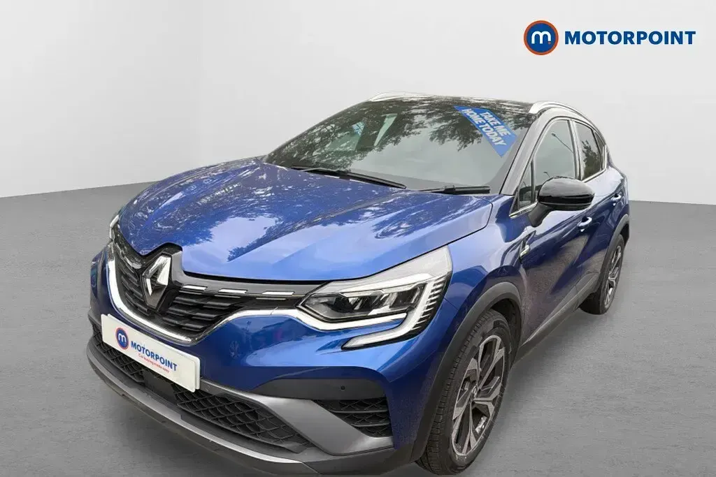 Used Renault Captur R.S. 140 HP (102 kW) 2021 Blue/black SUV
