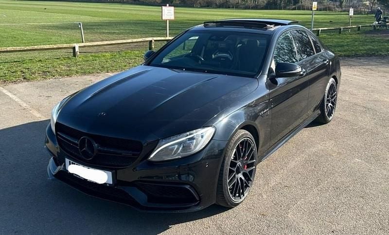Used Mercedes C63S AMG Premium 2016 Black Sedan