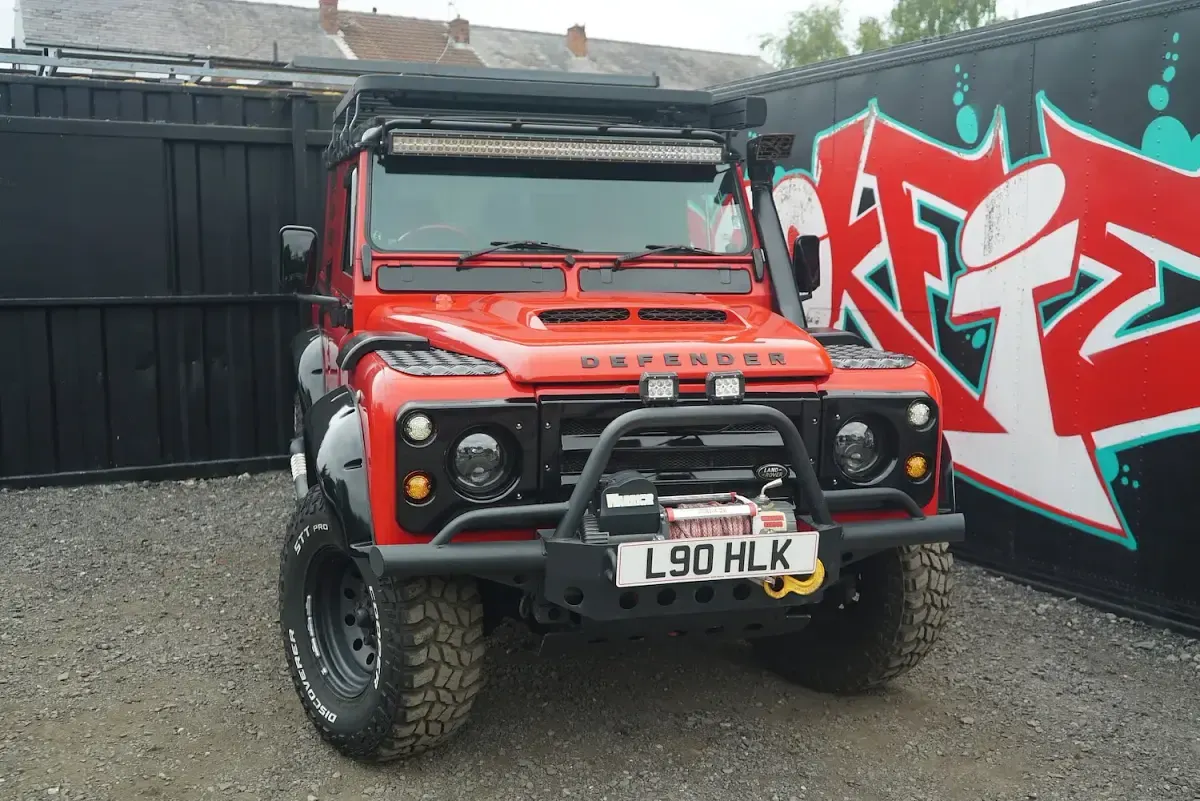 Used Land Rover Defender 1993 Red SUV