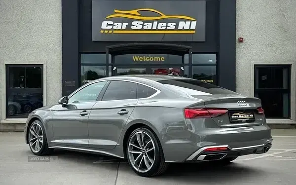 Used Audi A5 S-Line 163 HP (119 kW) 2023 Grey Coupe