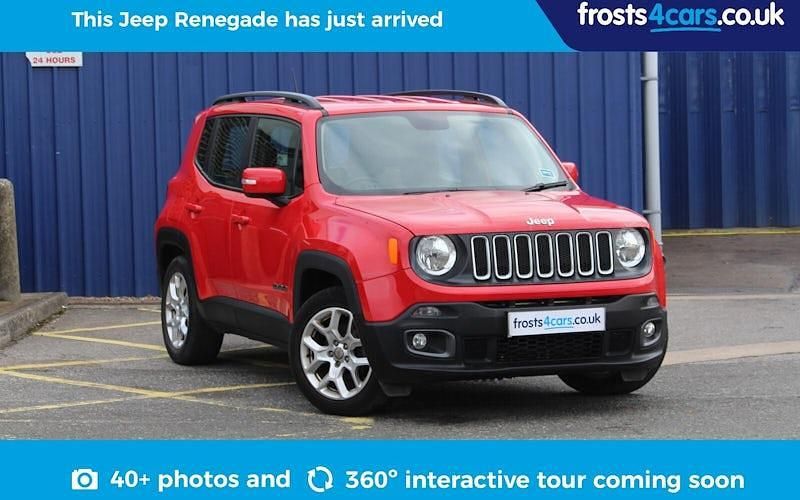 Red Used 2017 Jeep Renegade Longitude SUV | £9,995 (Good price) - Image 1/4