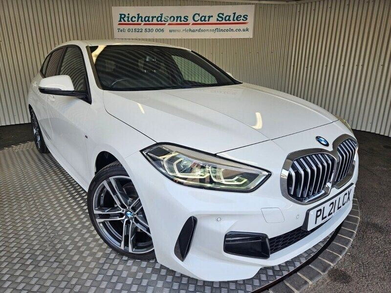 White Used 2021 BMW 118 M Sport Hatchback | £19,500 (A bit pricey) - Image 1/4