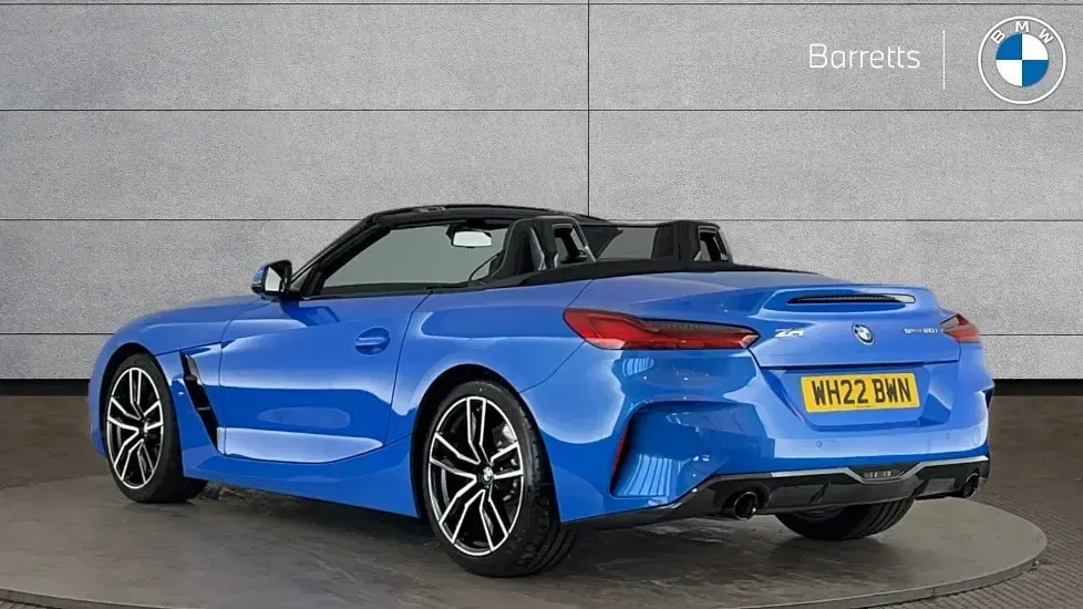 Used BMW Z4 M Sport 194 HP (142 kW) 2022 Blue Cabriolet