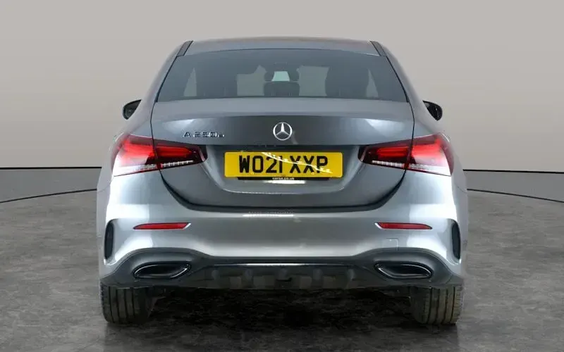 Used Mercedes A250 AMG line 218 HP (160 kW) 2021 Grey Sedan