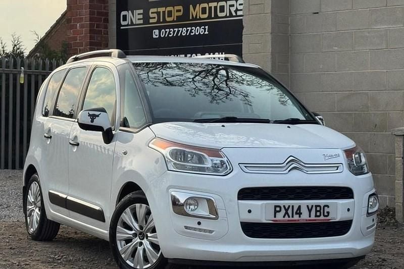 Used Citroën C3 Picasso Exclusive 115 HP (84 kW) 2014 White MPV