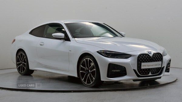 White Used 2023 BMW 430 M Sport Coupe | £36,995 (Fair price) - Image 1/4