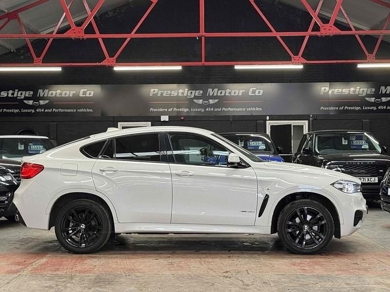 Used BMW X6 M Sport 255 HP (187 kW) 2017 Alpine white SUV