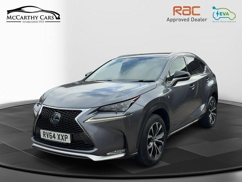 Used Lexus NX300h Sport Line 194 HP (142 kW) 2014 Grey SUV
