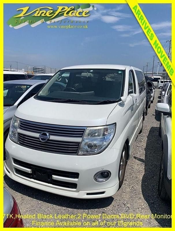 White Used 2010 Nissan Elgrand MPV | £11,000 (Fair price) - Image 1/3