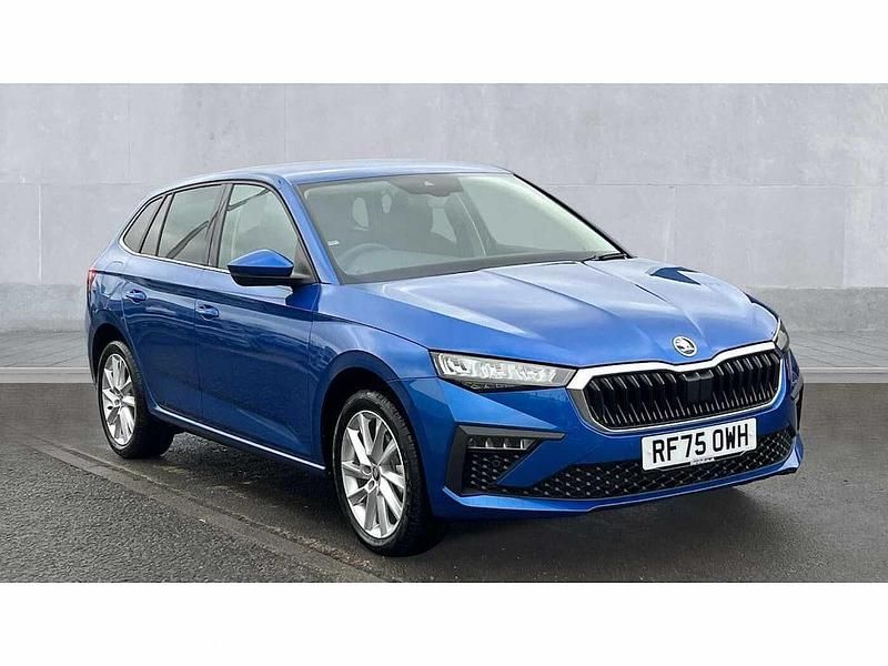 Used Skoda Scala SE L 110 HP (80 kW) 2025 Race blue metallic Hatchback