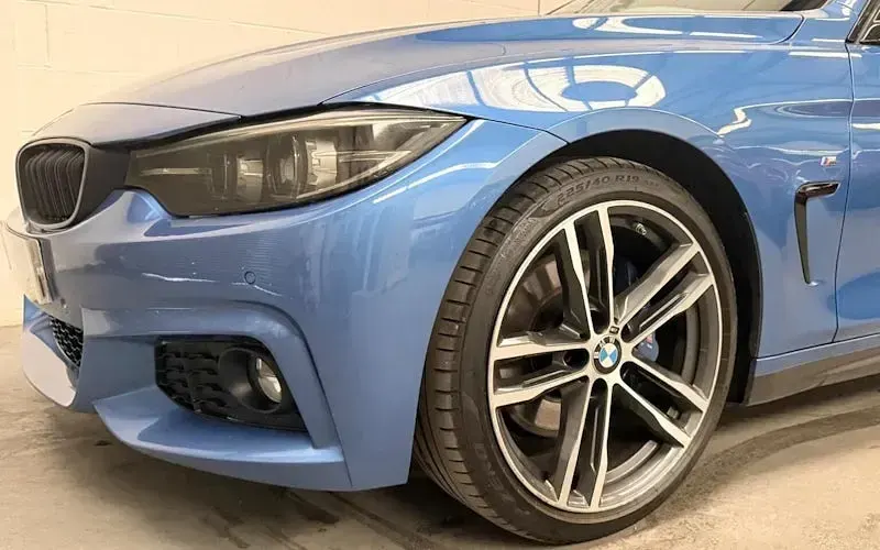 Used BMW 420 Coupé M Sport 190 HP (139 kW) 2018 Blue Coupe